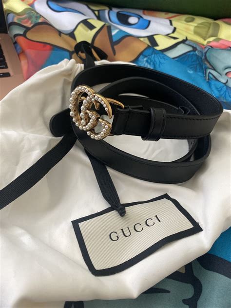 gucci belt women pearl|gucci belt double sided.